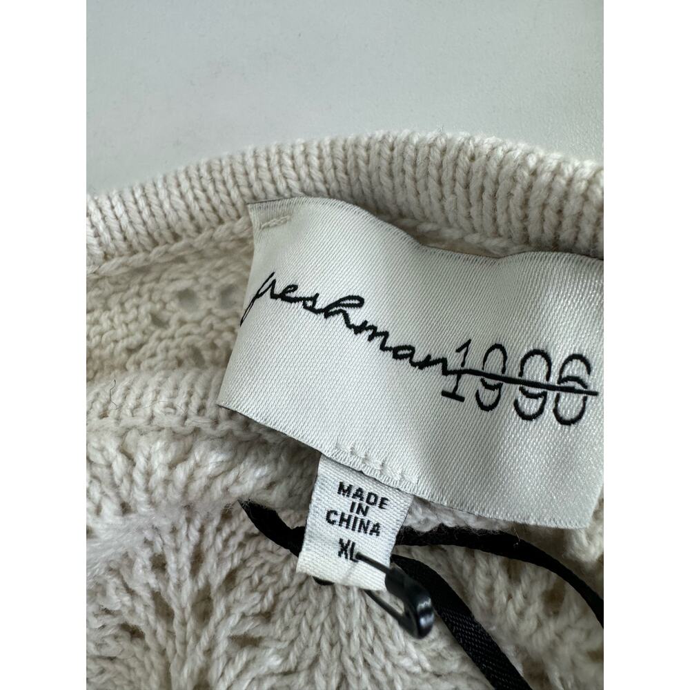 New Women’s Freshman 1996 2 Pc Crocheted Skirt & Sweater Set Sz XL - Picture 10 of 13